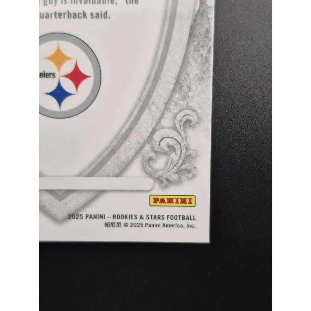 2025 Rookies & Stars‎ Will Howard #12 Crusade Blue Plaid Prizm SP (RC) Steelers